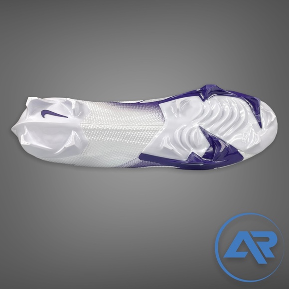 Nike Vapor Edge Pro 360 White Purple AO8277-107 Men\'s Size 16 Football Cleats main image 7